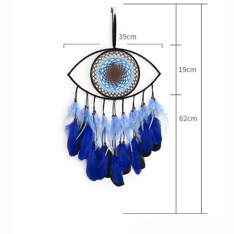 Evil Eye Dream Catcher w/ LED Lights - IndieGlow